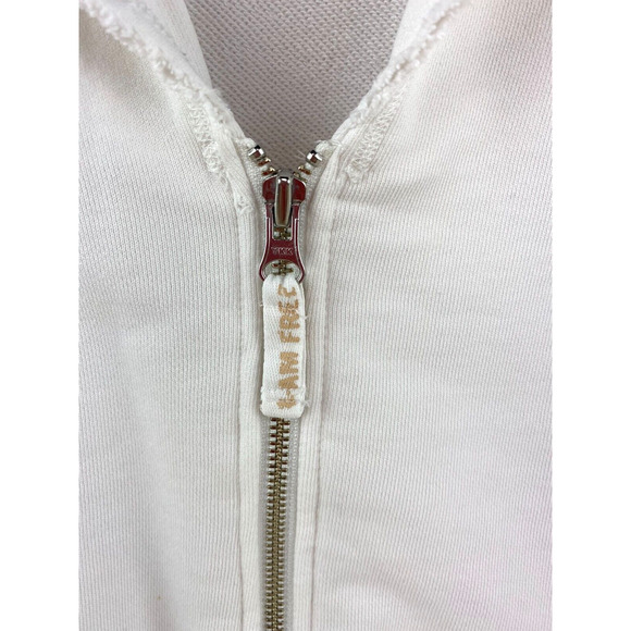 Cirque Du Soleil Jacket And I am Free 100% Cotton Full Zip White Size XL - Picture 4 of 12